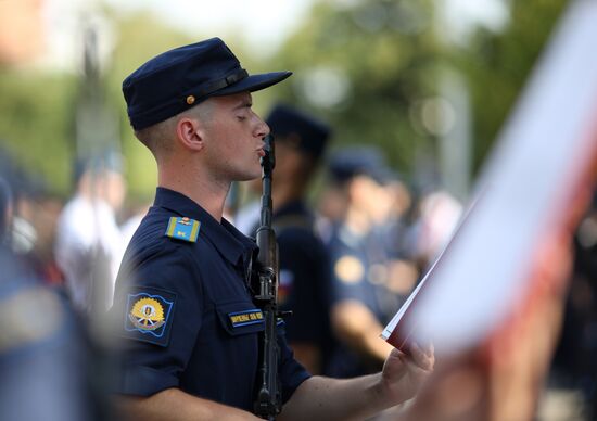 Russia Air Force Cadets Oath Taking