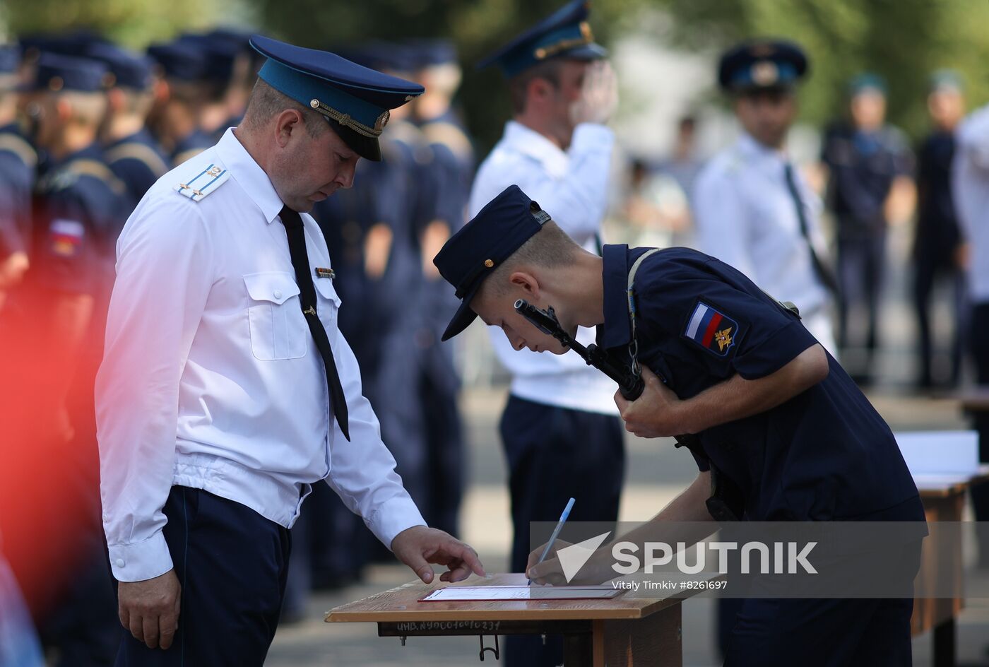 Russia Air Force Cadets Oath Taking