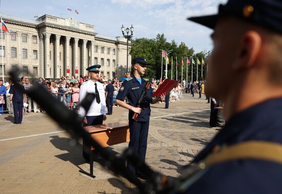 Russia Air Force Cadets Oath Taking