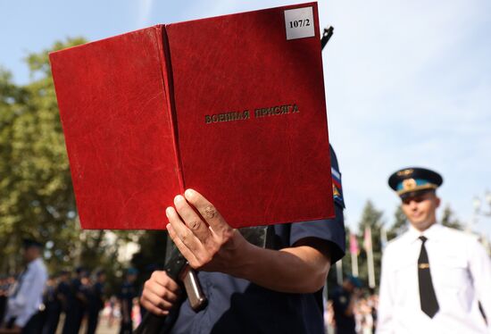 Russia Air Force Cadets Oath Taking