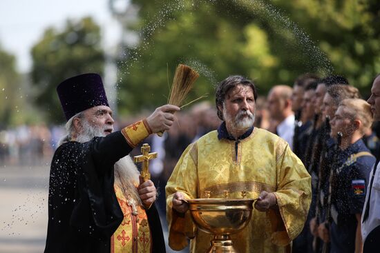 Russia Air Force Cadets Oath Taking