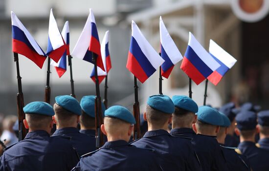 Russia Air Force Cadets Oath Taking