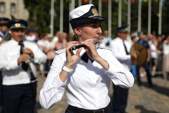 Russia Air Force Cadets Oath Taking