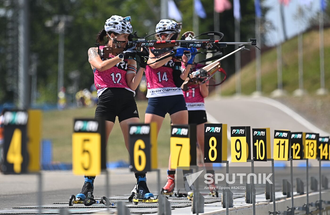 Russia Biathlon Commonwealth Cup Women Pursuit