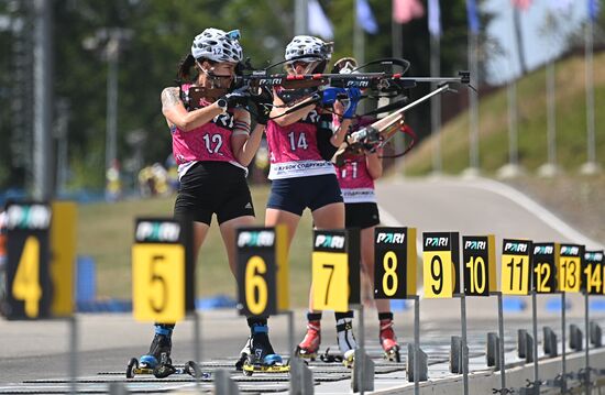 Russia Biathlon Commonwealth Cup Women Pursuit