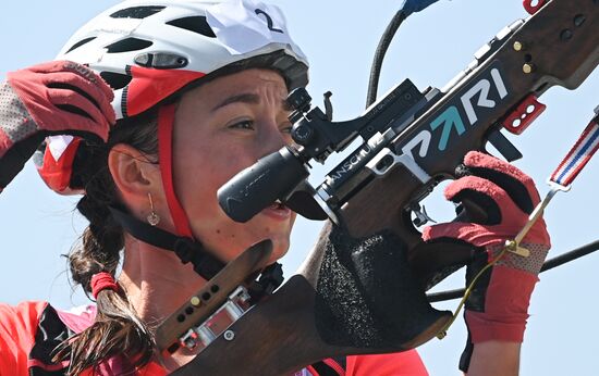 Russia Biathlon Commonwealth Cup Women Pursuit