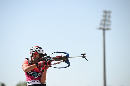 Russia Biathlon Commonwealth Cup Women Pursuit