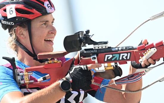 Russia Biathlon Commonwealth Cup Women Pursuit