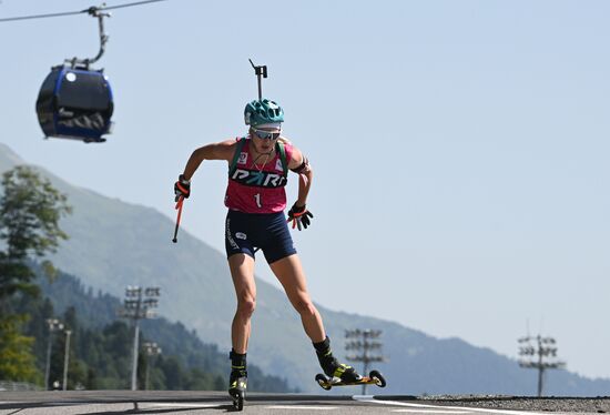 Russia Biathlon Commonwealth Cup Women Pursuit