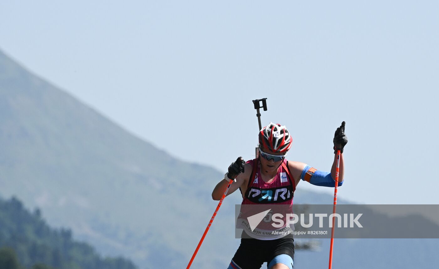 Russia Biathlon Commonwealth Cup Women Pursuit