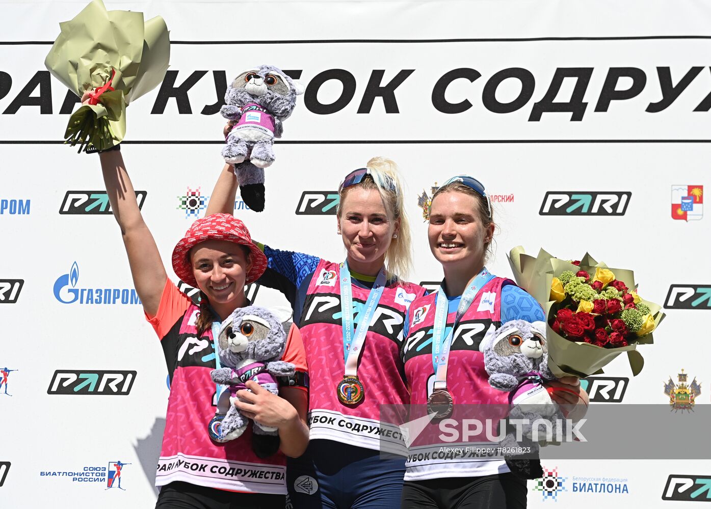 Russia Biathlon Commonwealth Cup Women Pursuit