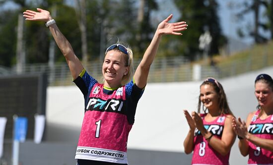 Russia Biathlon Commonwealth Cup Women Pursuit