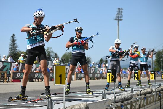 Russia Biathlon Commonwealth Cup Men Pursuit