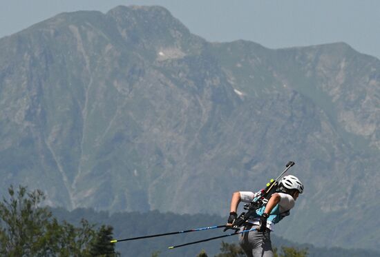 Russia Biathlon Commonwealth Cup Men Pursuit