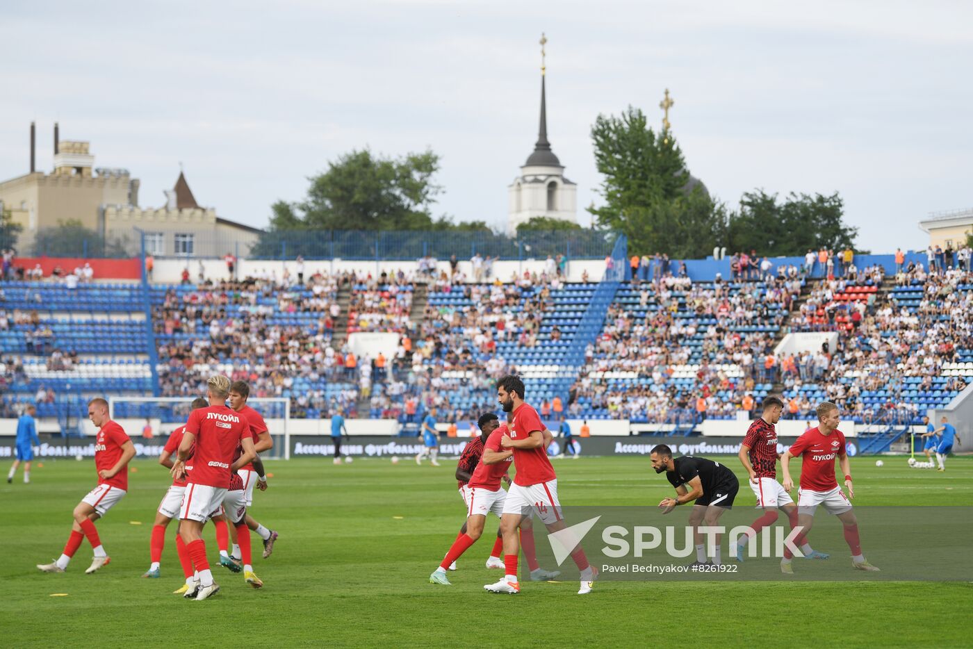 Russia Soccer Premier-League Fakel - Spartak