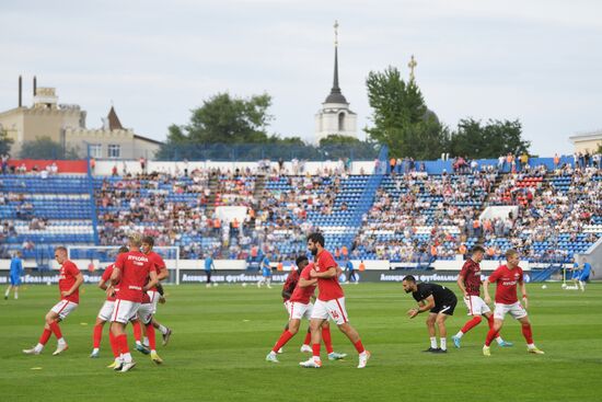 Russia Soccer Premier-League Fakel - Spartak