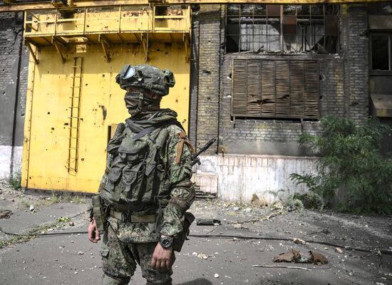 DPR Russia Ukraine Military Operation Demining