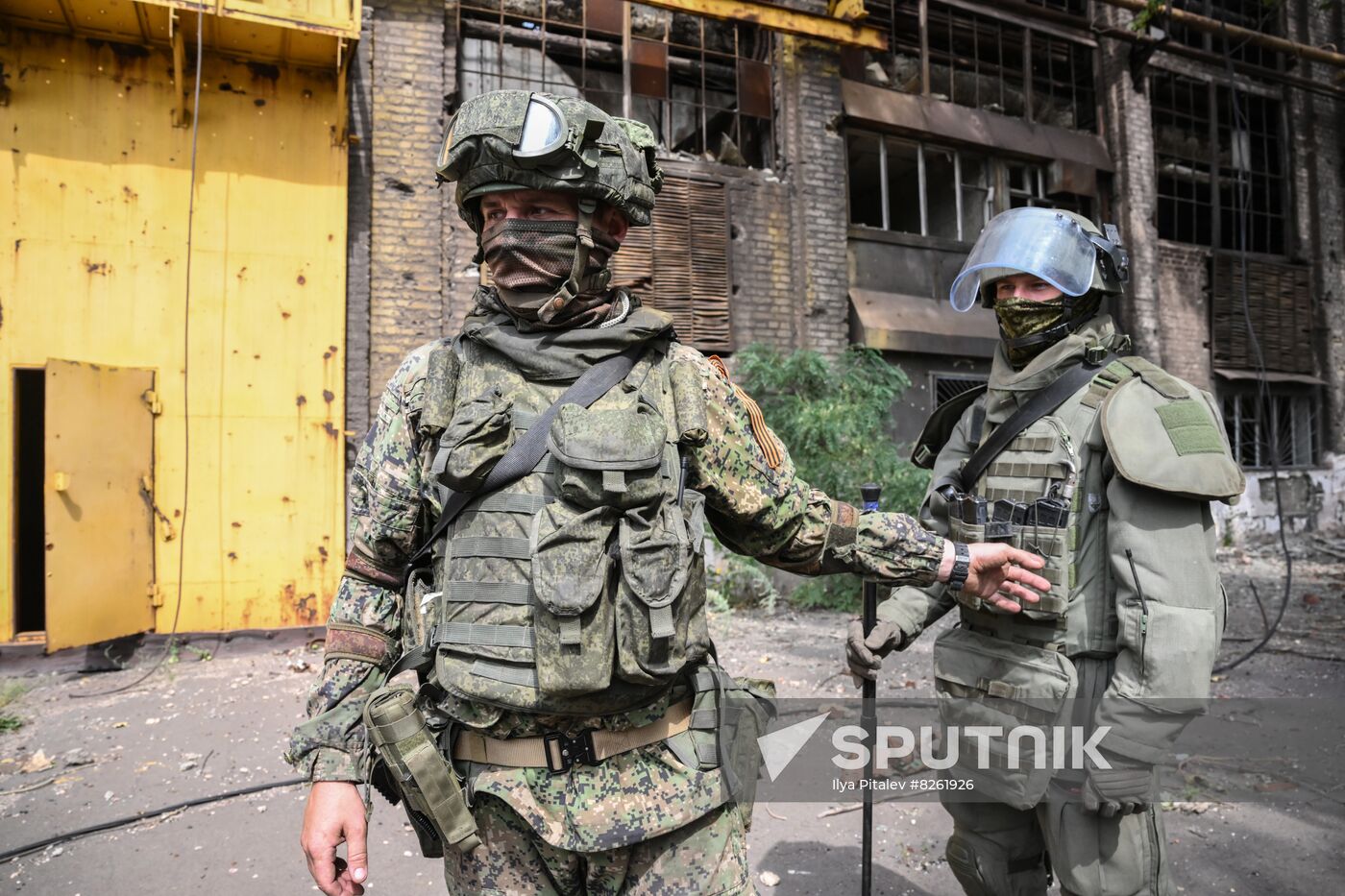 DPR Russia Ukraine Military Operation Demining