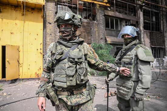 DPR Russia Ukraine Military Operation Demining