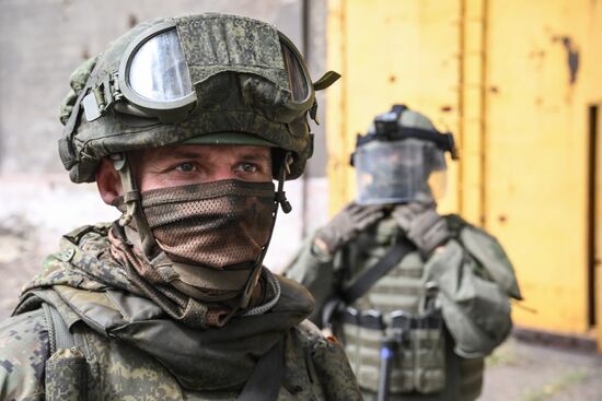 DPR Russia Ukraine Military Operation Demining