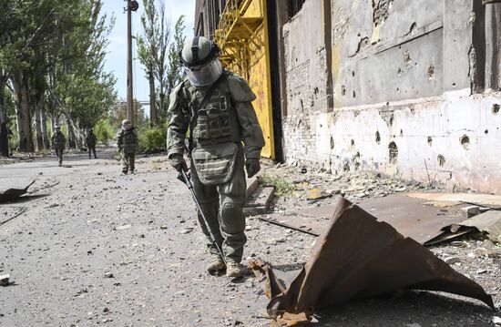 DPR Russia Ukraine Military Operation Demining