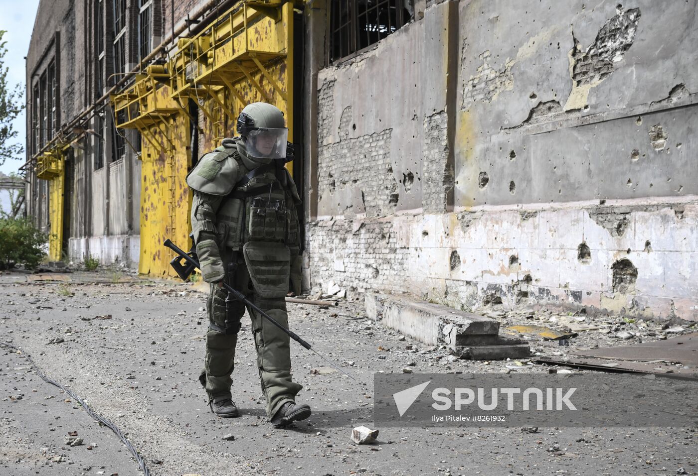DPR Russia Ukraine Military Operation Demining