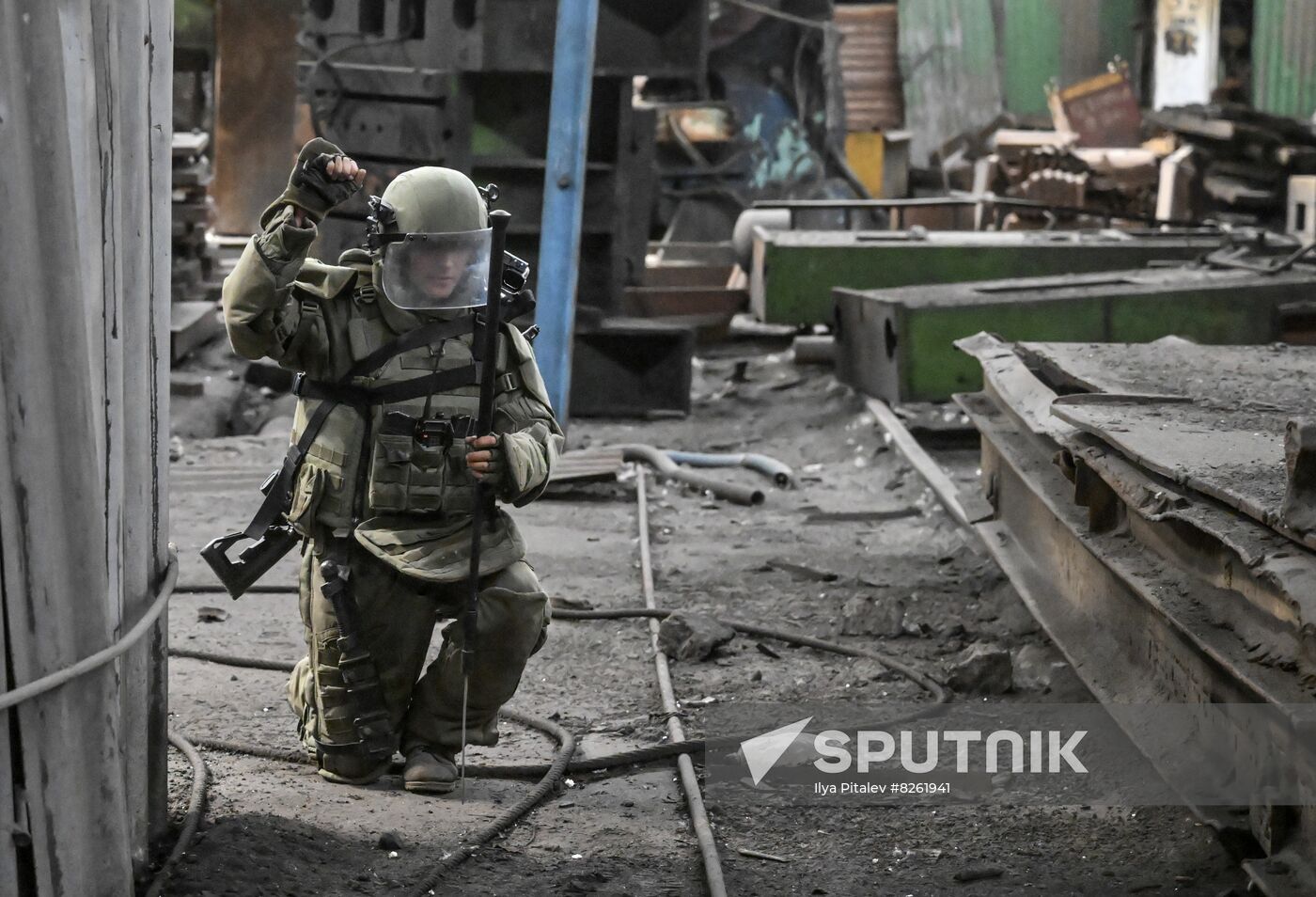 DPR Russia Ukraine Military Operation Demining