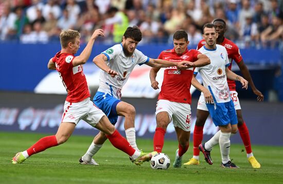 Russia Soccer Premier-League Fakel - Spartak