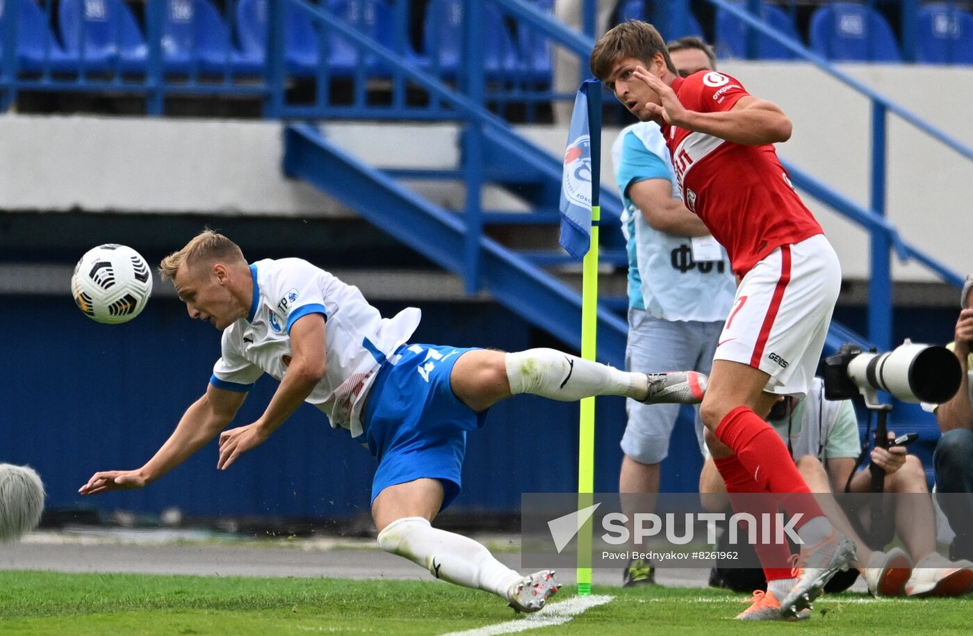 Russia Soccer Premier-League Fakel - Spartak