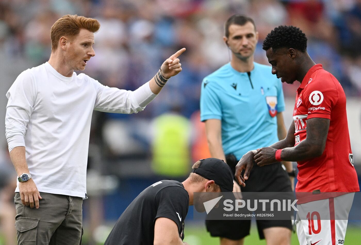 Russia Soccer Premier-League Fakel - Spartak