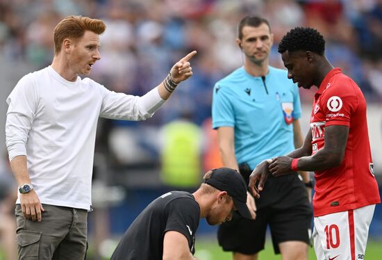 Russia Soccer Premier-League Fakel - Spartak