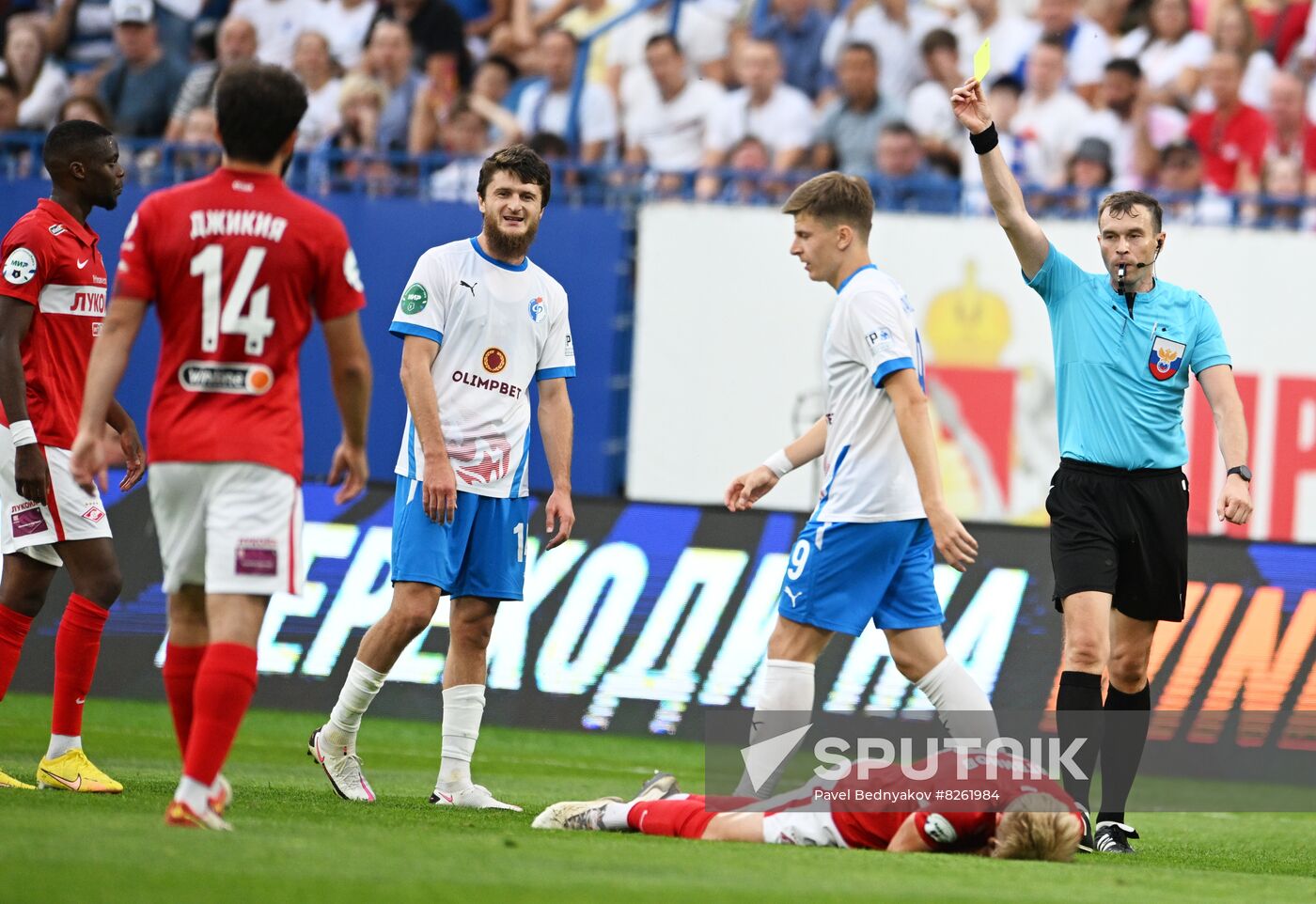Russia Soccer Premier-League Fakel - Spartak
