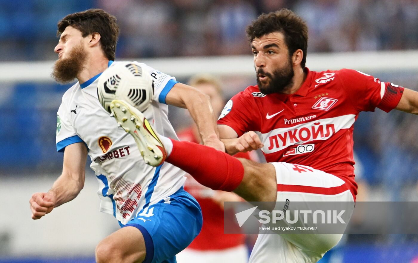 Russia Soccer Premier-League Fakel - Spartak
