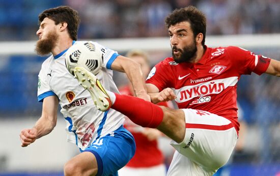 Russia Soccer Premier-League Fakel - Spartak