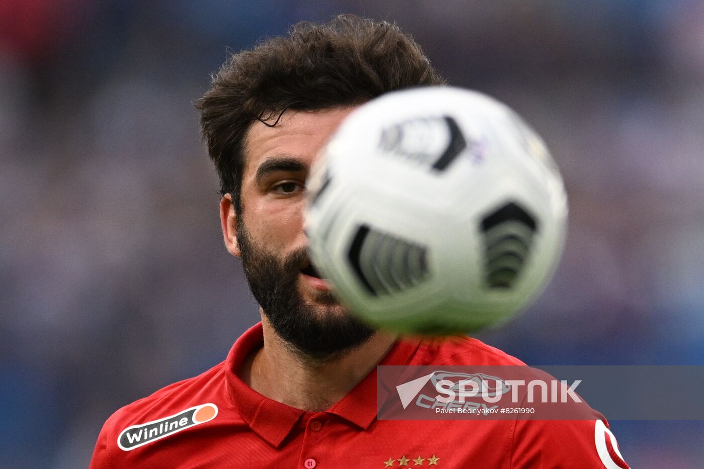 Russia Soccer Premier-League Fakel - Spartak