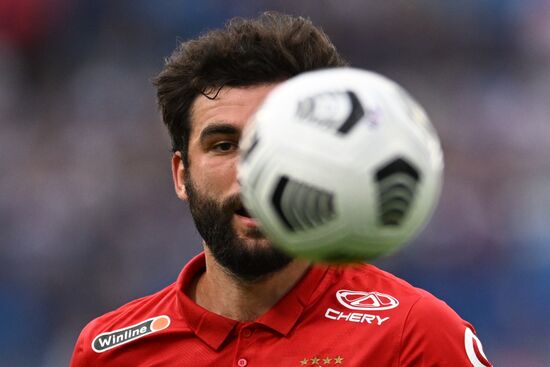 Russia Soccer Premier-League Fakel - Spartak