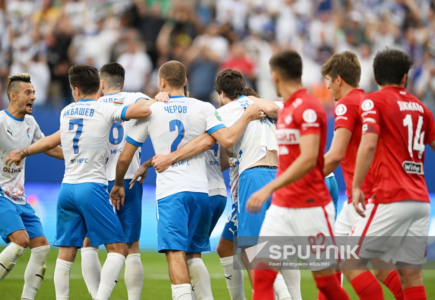 Russia Soccer Premier-League Fakel - Spartak