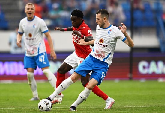 Russia Soccer Premier-League Fakel - Spartak