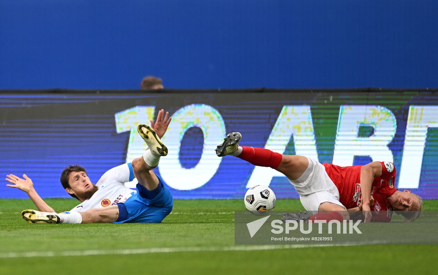 Russia Soccer Premier-League Fakel - Spartak