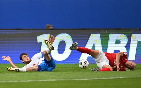 Russia Soccer Premier-League Fakel - Spartak