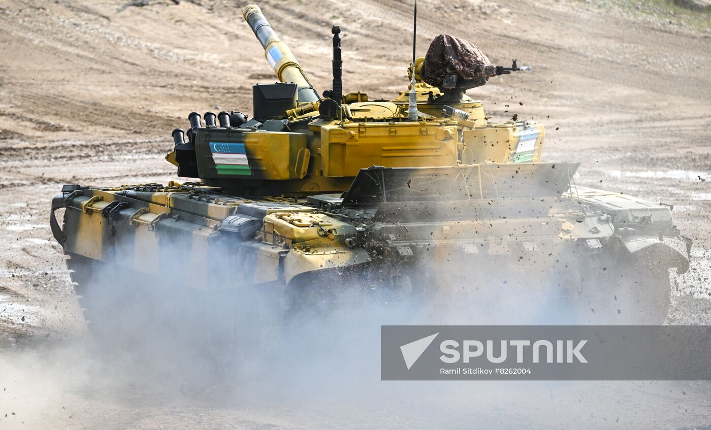 Russia Army Games Tank Biathlon