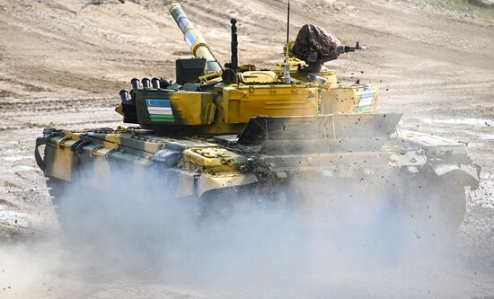 Russia Army Games Tank Biathlon