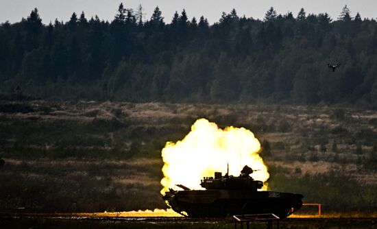 Russia Army Games Tank Biathlon
