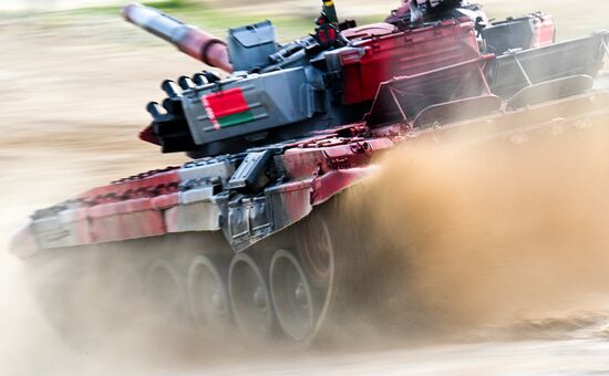 Russia Army Games Tank Biathlon