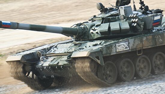 Russia Army Games Tank Biathlon