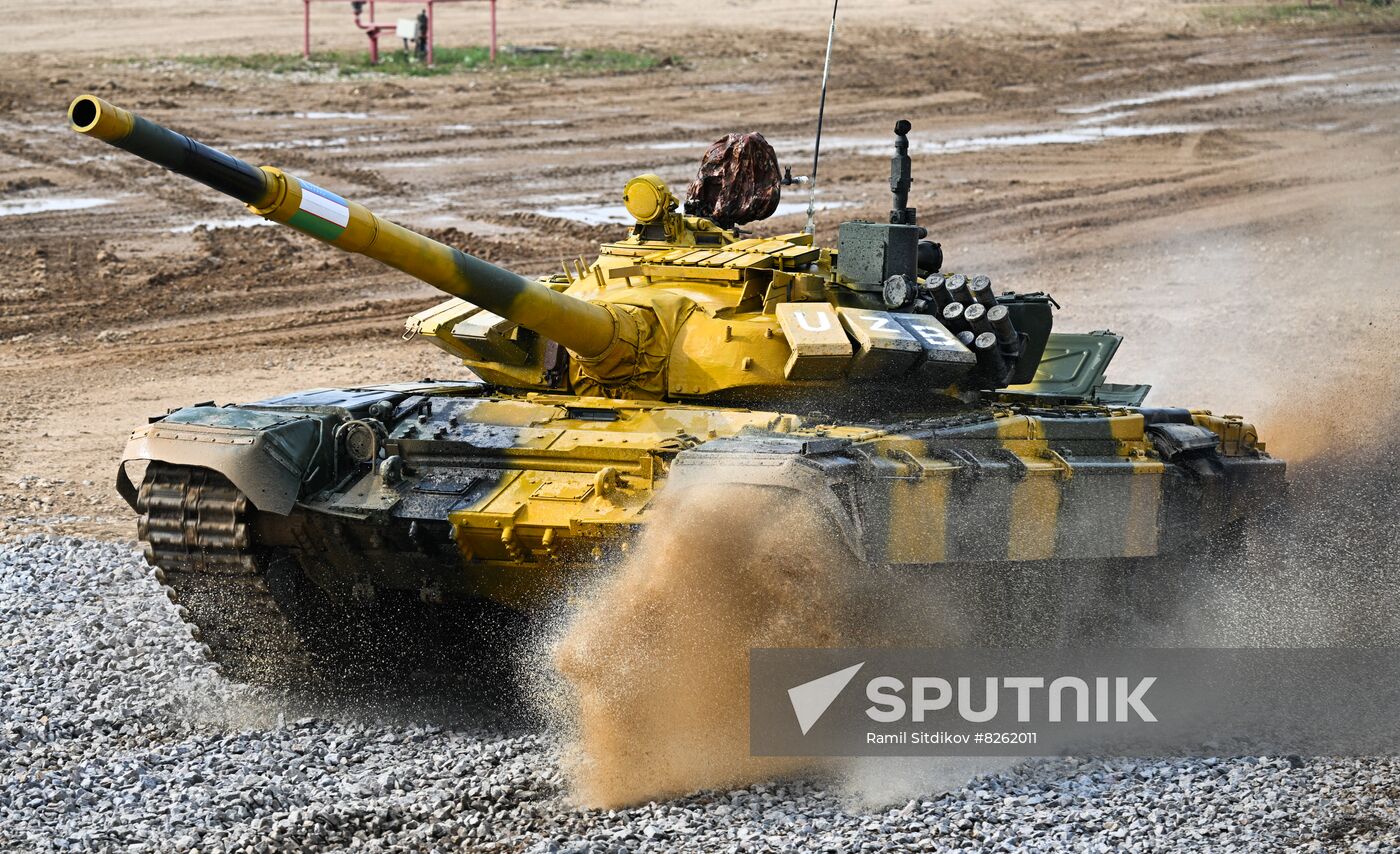 Russia Army Games Tank Biathlon