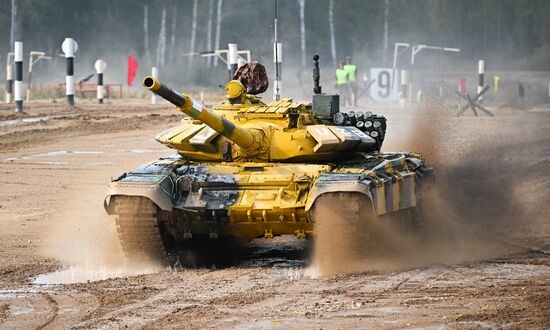 Russia Army Games Tank Biathlon