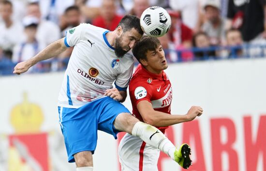 Russia Soccer Premier-League Fakel - Spartak