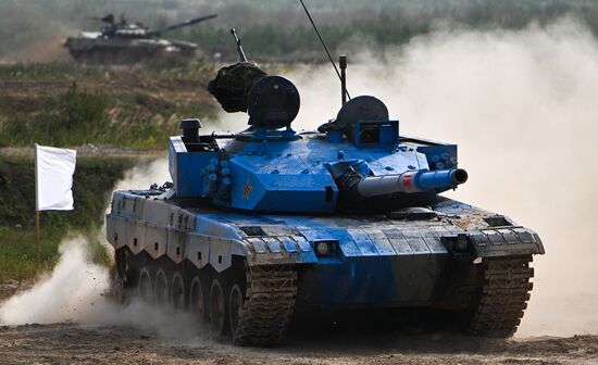 Russia Army Games Tank Biathlon