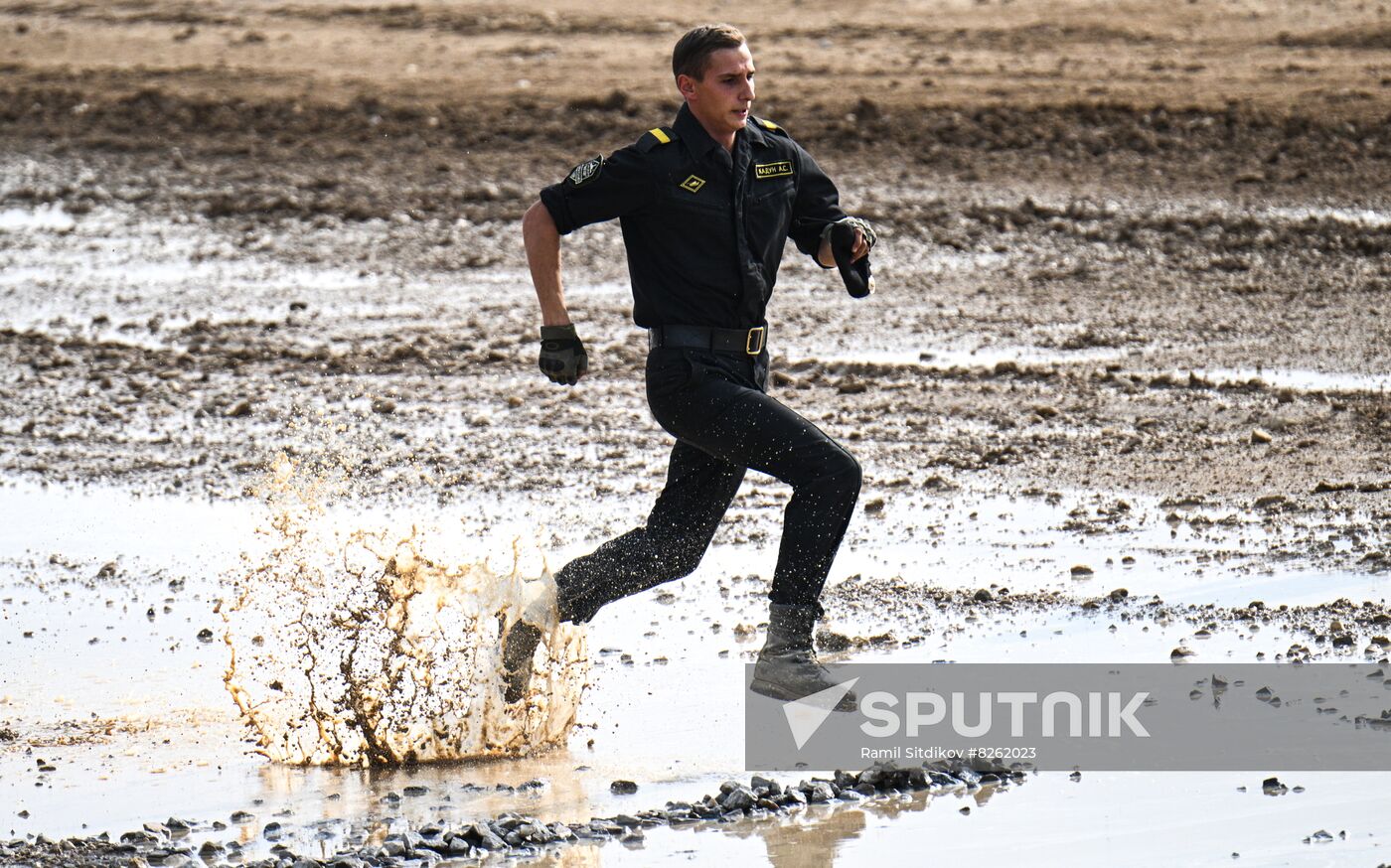 Russia Army Games Tank Biathlon